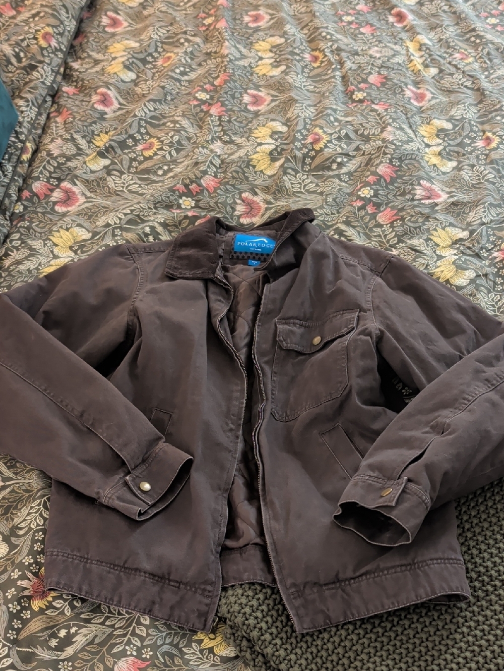 Men's Brown Lightweight Shirt Jacket